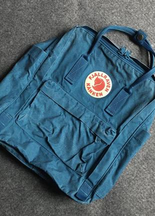 Рюкзак fjallraven kanken синий