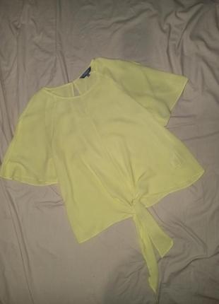 Красивая жёлтая 🍋 блуза блузка оверсайз