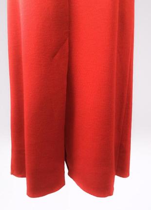 Шерстяная трикотажная длинная (90см) юбка на резинке hauber, германия, нюанс!6 фото