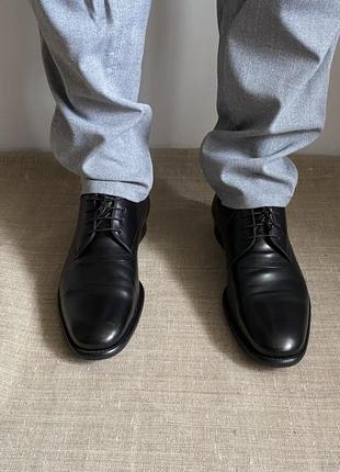 Респектабельные кожаные туфли dior, 42,5 р, оригинал🖤2 фото