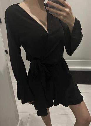 Платье/комбинезон чёрный