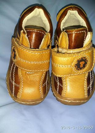 Ботинки демисезонные кожаные