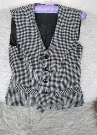 Жилетка в клетку hammer 38