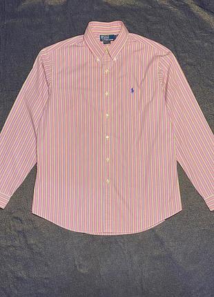 Мужская рубашка в полоску