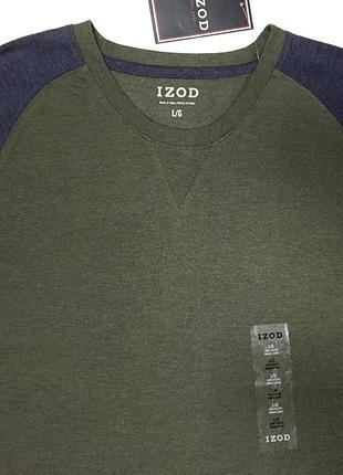 Лонгслив реглан мужской izod , l 3