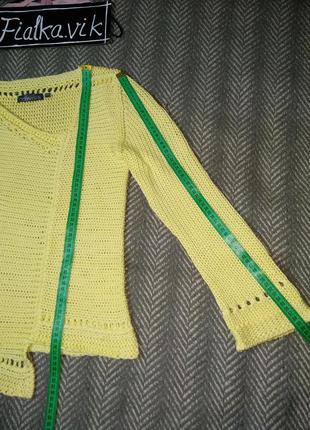 Очень нежный  свитер джемпер светло желтого цвета размер l /48 от norwiss7 фото