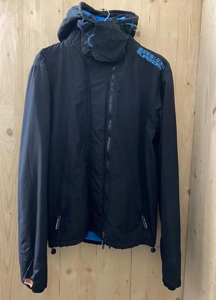 Куртка на флике с капюшоном superdry