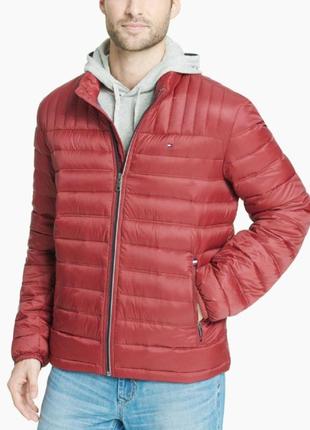 Пуховик легкий мужской tommy hilfiger 158an296-2 rd xxl