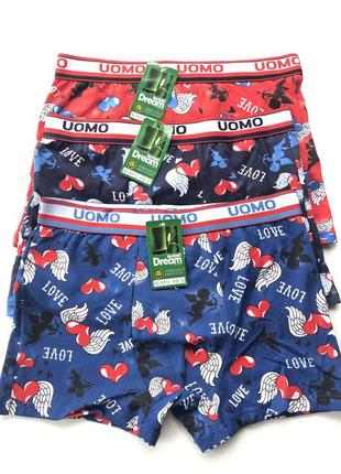 Трусы любимым мужчинам с амурчиками и сердечками
