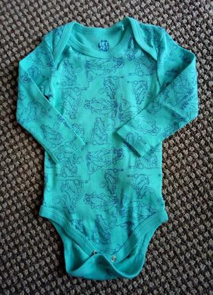 Бодик на мальчика 3-6 и 9-12 мес германия