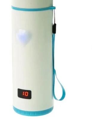 Термокружка "heart sensing cup led" стальной 360 мл  el507