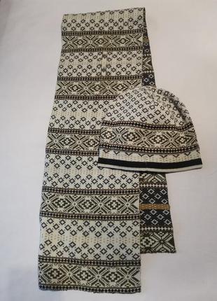 Zara  шапка шарф1 фото