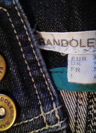 Оригинальные укороченные джинсы bandolera с высокой талией,р-ра s/m4 фото