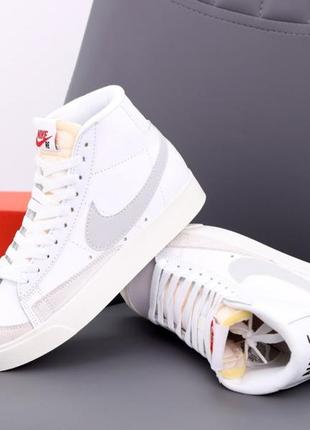 Классные высокие кроссовки nike blazer демисезон