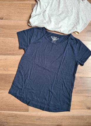 Pepperts набор футболок  2 шт синяя и серая 134/140 р.2 фото
