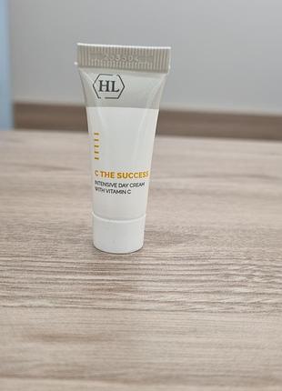 Інтенсивний денний зволожуючий крем з вітаміном c holy land cosmetics c the success day cream intensive1 фото