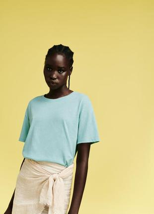 Отличная и стильная футболка zara