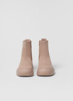 Кеды-гольфы zara 19,5 стелька, 20,5 стелька 5