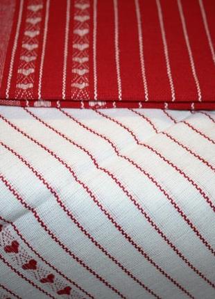 Набор полотенец валентинка 65*45 см, лен/хлопок