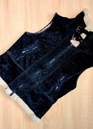 Жилет хутро