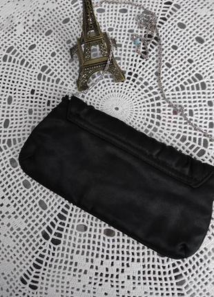 Шикарная атласная сумочка клатч редикюль от accessorize2 фото
