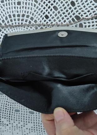 Шикарная атласная сумочка клатч редикюль от accessorize4 фото