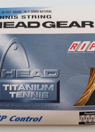 Струны теннисные head titanium rip control  281099-16nt-11 sap1 фото