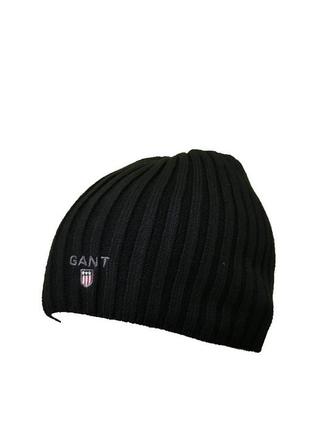 Шапка чоловіча gant hats baret g-401 black