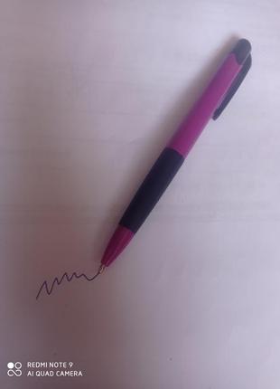 Ручка кулькова автоматична синя 1 мм