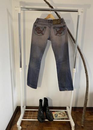 Вінтажні артові ексклюзивні кльош джинси dsquared2 оригінал2 фото