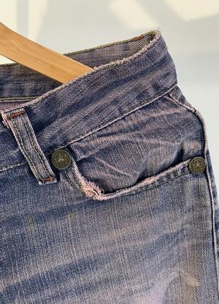Вінтажні артові ексклюзивні кльош джинси dsquared2 оригінал7 фото