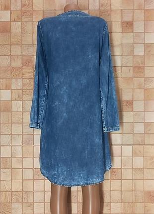 Стильное платье под джинс 5