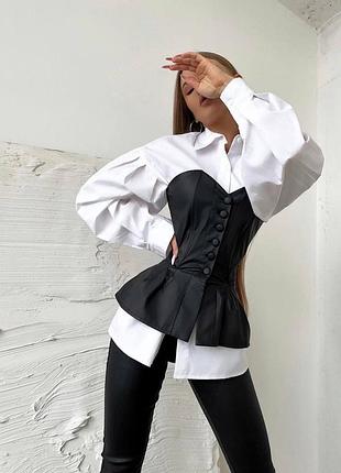 Блуза + корсет 2