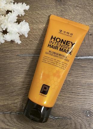 Інтенсивна, медова маска для волосся daeng gi meo ri🍯 honey intensive hair mask1 фото