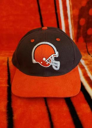 Оригинал. винтажная бейсболка game day x nfl cleveland browns.