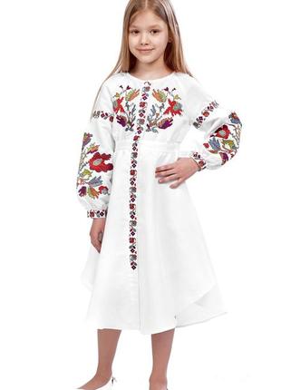 Вишите плаття для дівчаток 302-20/09