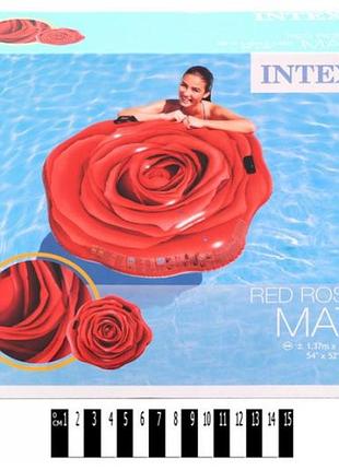 Надувной матрас роза 58783 intex