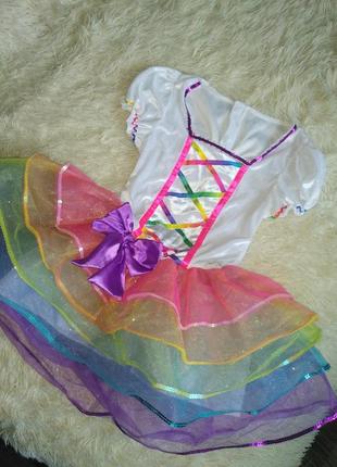 Спідниця плаття пачка пишне єдиноріг лола ляльку веселка