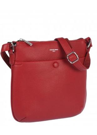 Зручна сумка-планшетка david jones 24166-1 червоний колір1 фото