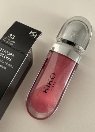 Блиск kiko milano 3d hydra lipgloss 33 — ціна 280 грн у каталозі Блиск для  губ ✓ Купити товари для краси і здоров'я за доступною ціною на Шафі |  Україна #89926425
