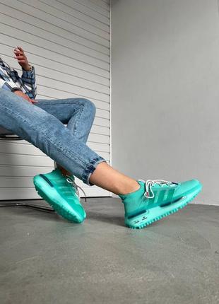 Женские  комфортные кроссовки adidas nmd s1 edition🆕легкие адидас2 фото
