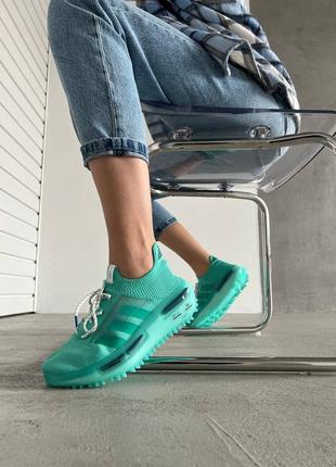 Женские  комфортные кроссовки adidas nmd s1 edition🆕легкие адидас6 фото