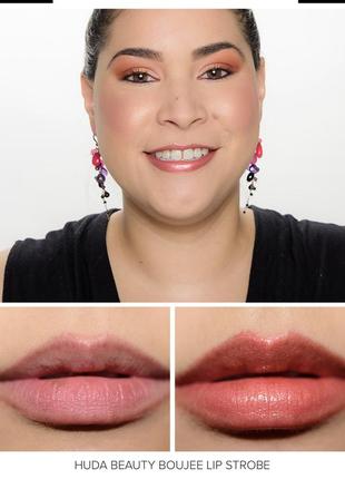 Huda beaty liquid matte жидкая матовая помада для губ4 фото