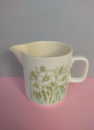 Фарфор. молочник і цукорниця hornsea fleur england ,англія, вінтаж 70х рр.7 фото
