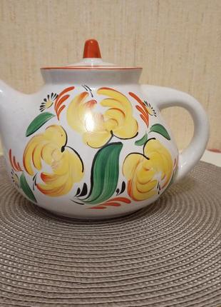 🫖 вінтажний чайничок заварник