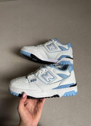 Кроссовки new balance 550 blue1 фото