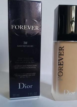 Тональное средство christian dior forever оттенок 3w(031)