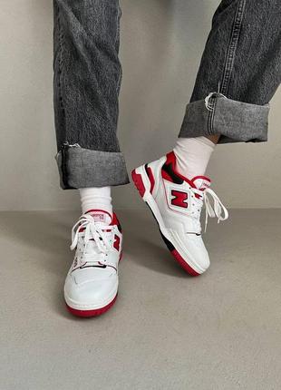 Кроссовки new balance  550 red3 фото