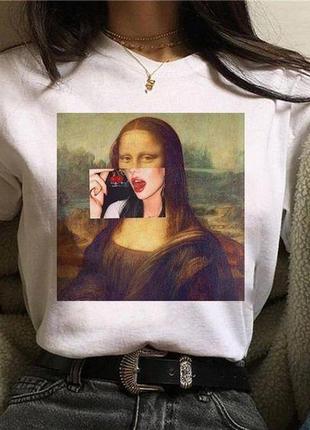 Футболка «vintage mona lisa»