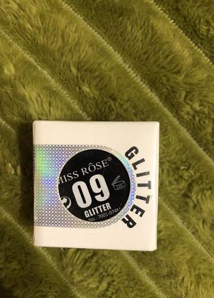 Тени глиттер